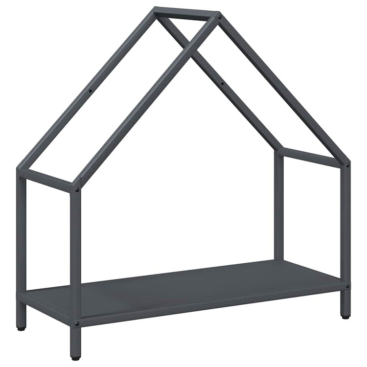 VidaXL support à bois de chauffage 60x25x60 cm acier laminé à froid anthracite