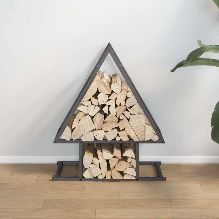 Vidaxx support à bois de chauffage 50x25x60 cm acier laminé à froid noir