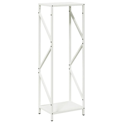 Vidaxx firewood rack 34x25x100 cm cold-rolled steel white