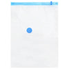 VidaXL sacs de rangement avec rangement 20 pcs transparent et bleu 70 x 50 cm