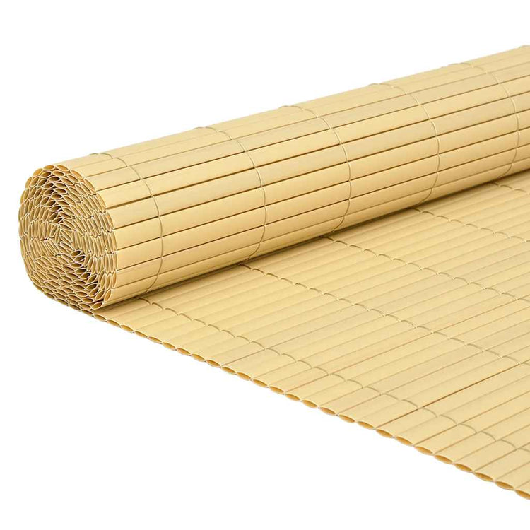 Vidaxx clôture de jardin double face jaune 1,8x3 m PVC