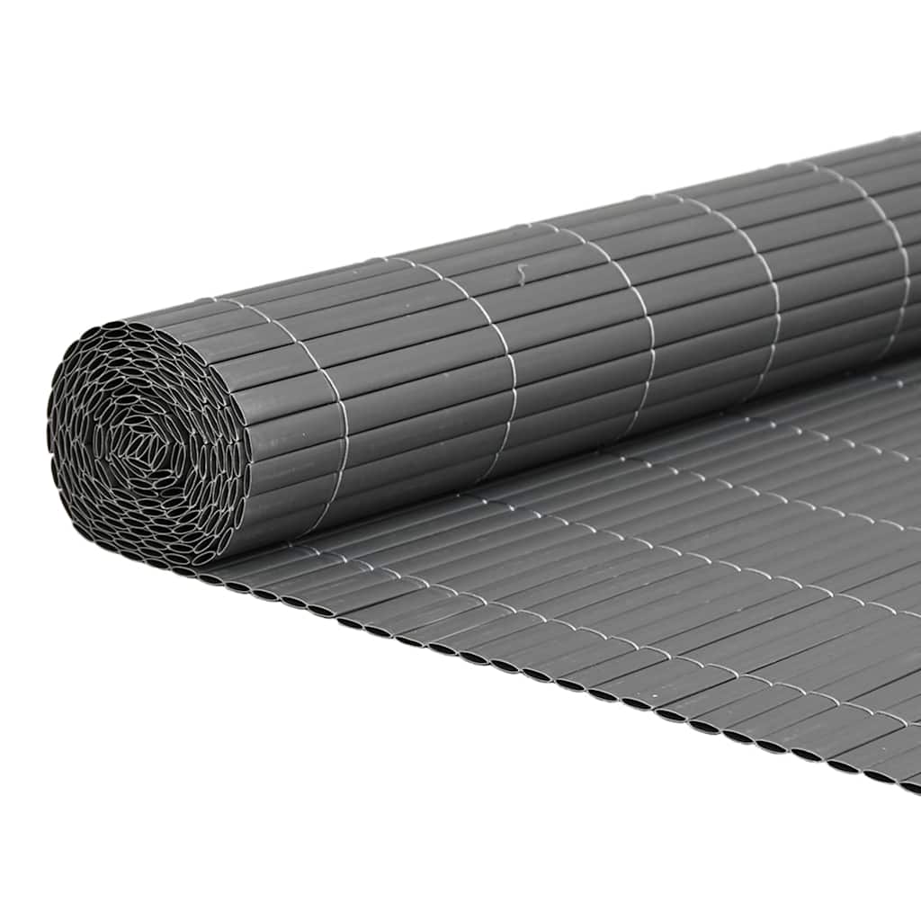 Vidaxx clôture de jardin double face gris 1,8x3 m PVC