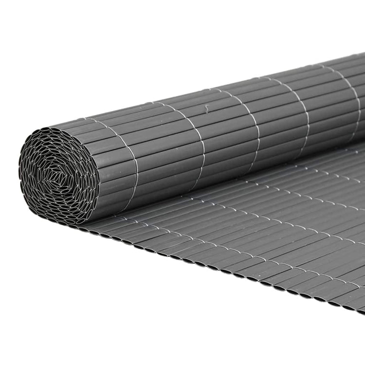 Vidaxx clôture de jardin double face gris 1,8x3 m PVC