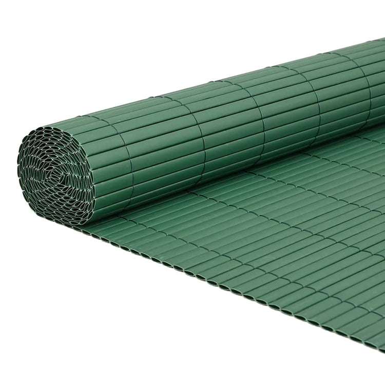 Vidaxx clôture de jardin double face vert 1,8x5 m PVC