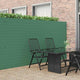 Vidaxx clôture de jardin double face vert 1,8x5 m PVC