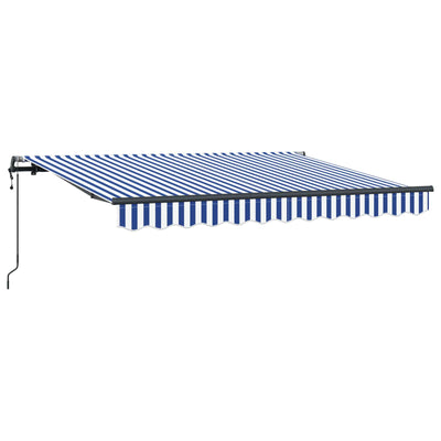 Vidaxx parasol pliable bleu 250 x 200 cm en tissu