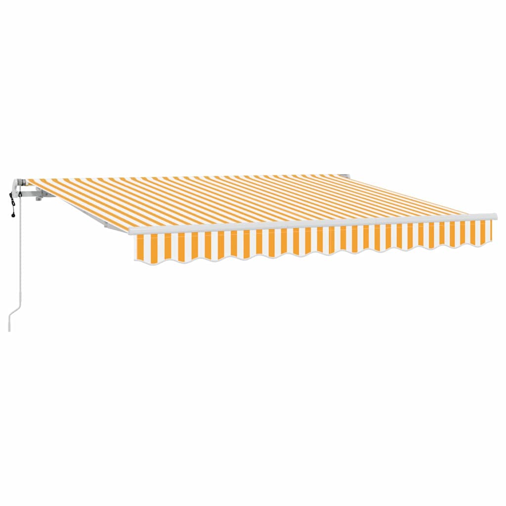 Vidaxx parasol pliable jaune 250 x 200 cm en tissu