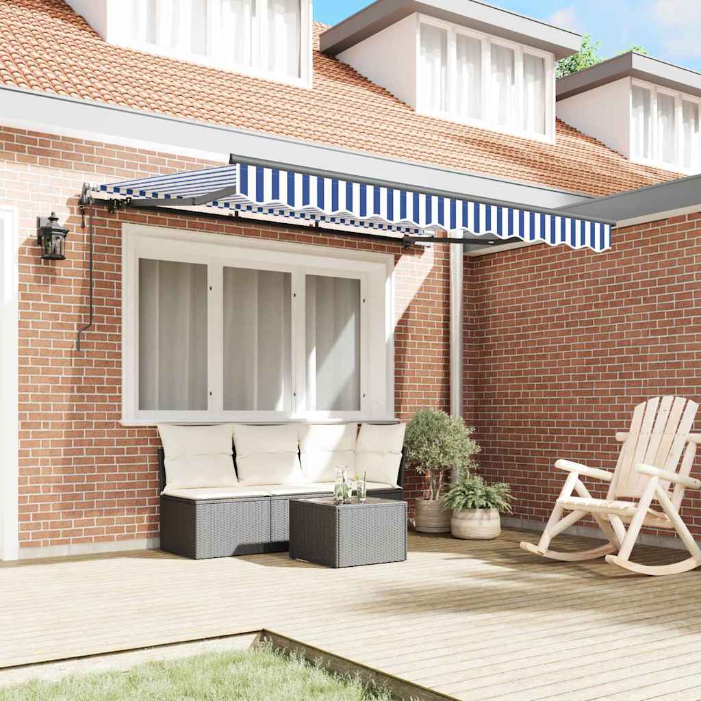 Vidaxx parasol pliable bleu 300 x 200 cm en tissu