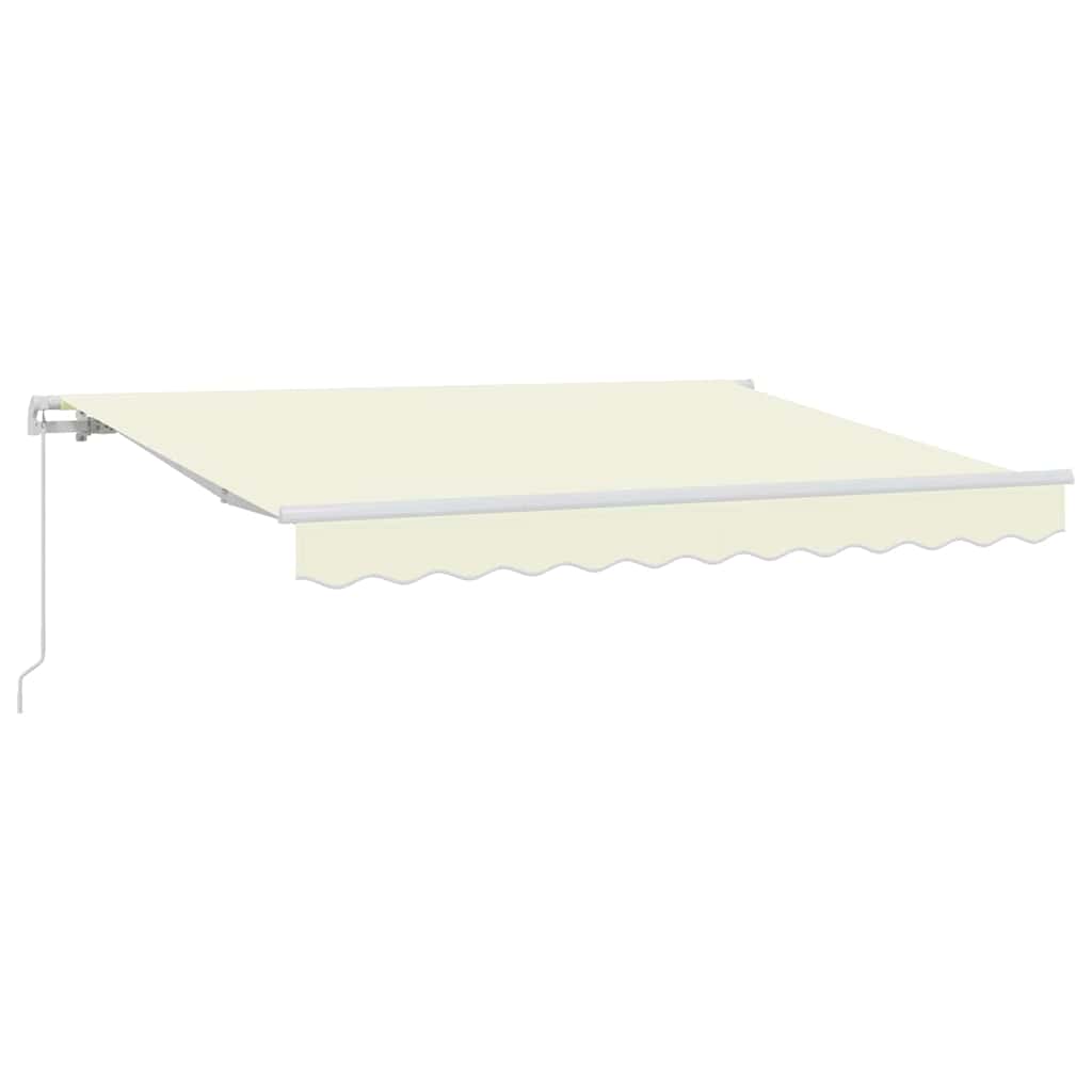 Vidaxx parasol pliable crème 300 x 200 cm en tissu