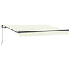 Vidaxx parasol pliable crème 300 x 200 cm en tissu