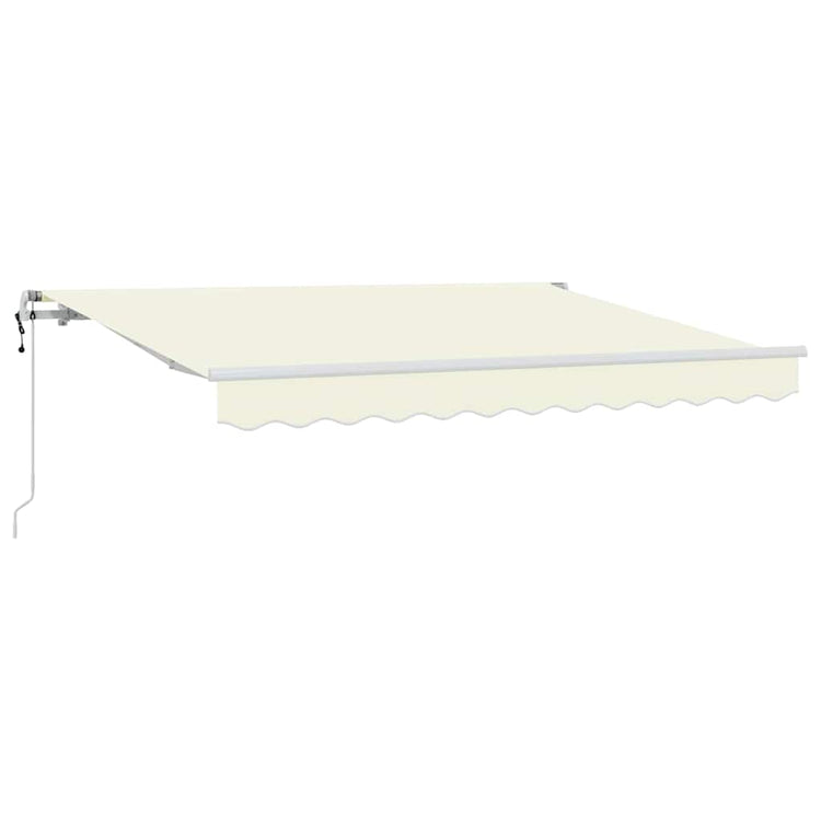 Vidaxx parasol pliable crème 300 x 200 cm en tissu