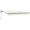 Vidaxx parasol pliable crème 300 x 200 cm en tissu