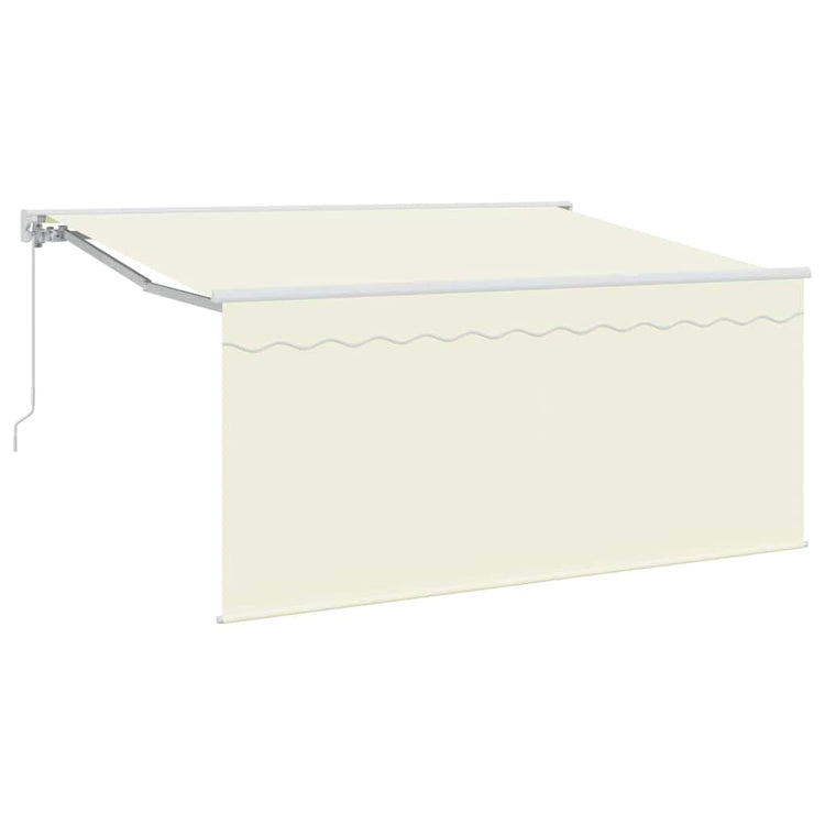 Vidaxx parasol pliable crème 300 x 200 cm en tissu