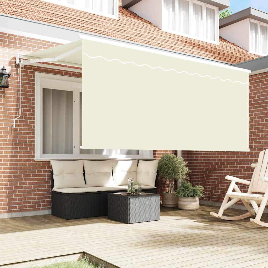 Vidaxx parasol pliable crème 300 x 200 cm