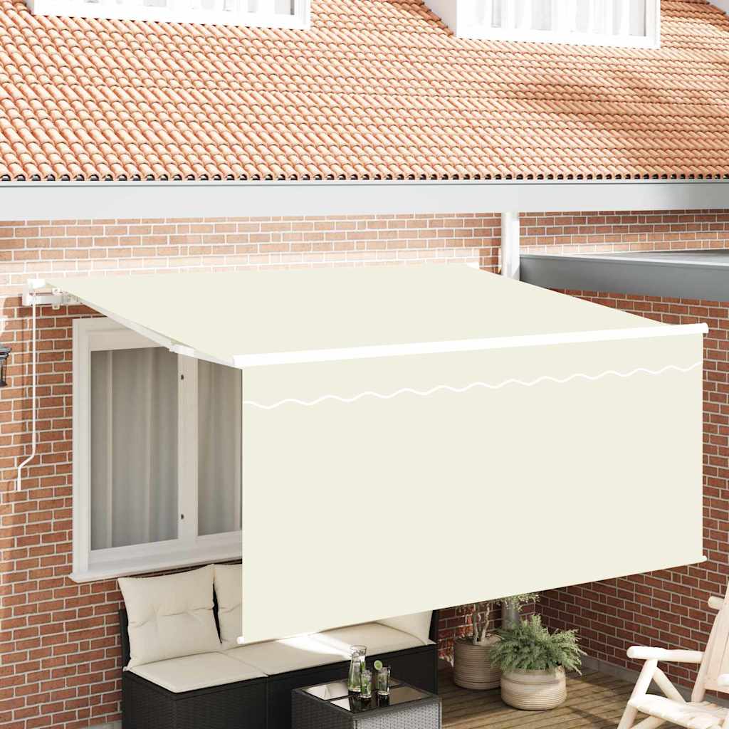 Vidaxx parasol pliable crème 300 x 200 cm