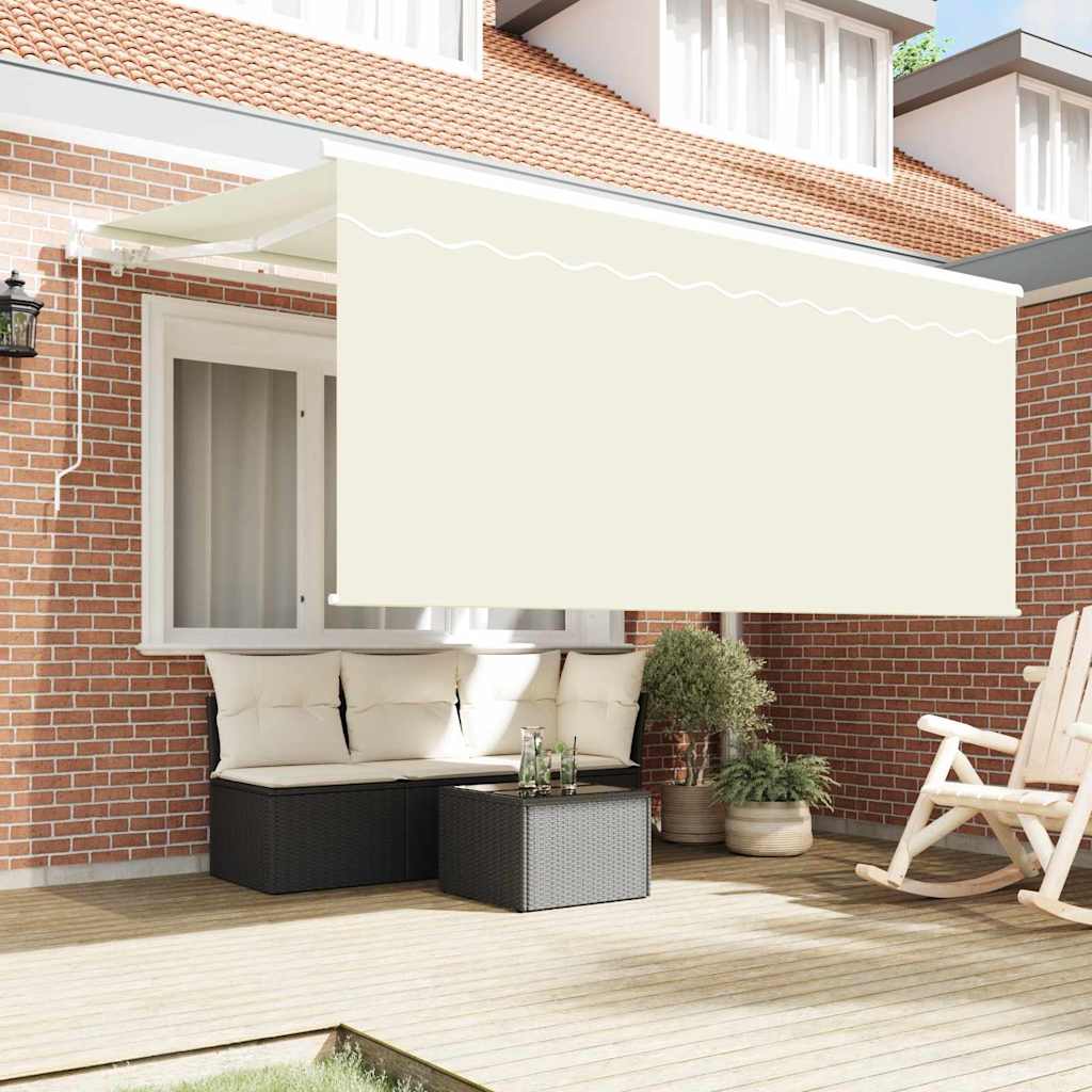 Vidaxx parasol pliable crème 300 x 200 cm