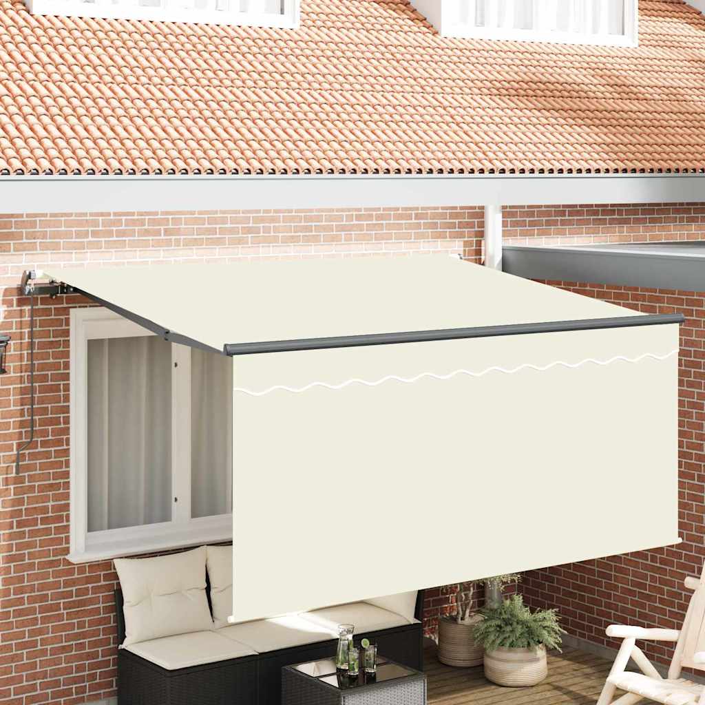 Vidaxx parasol pliable crème 300 x 200 cm
