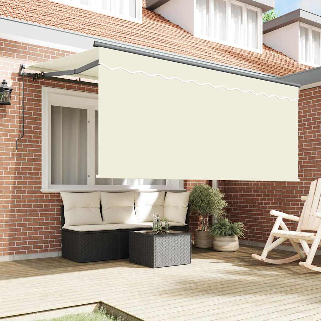 Vidaxx parasol pliable crème 300 x 200 cm