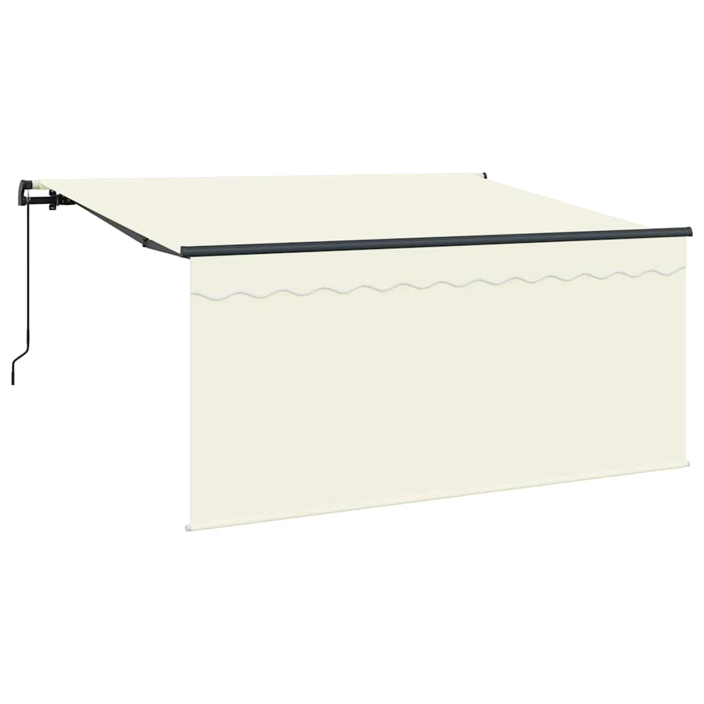 Vidaxx parasol pliable crème 300 x 200 cm