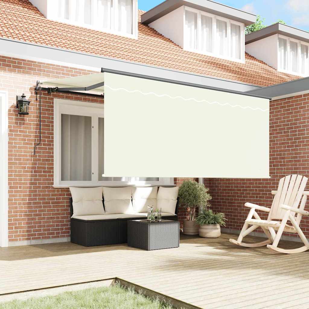 Vidaxx parasol pliable crème 300 x 200 cm en tissu