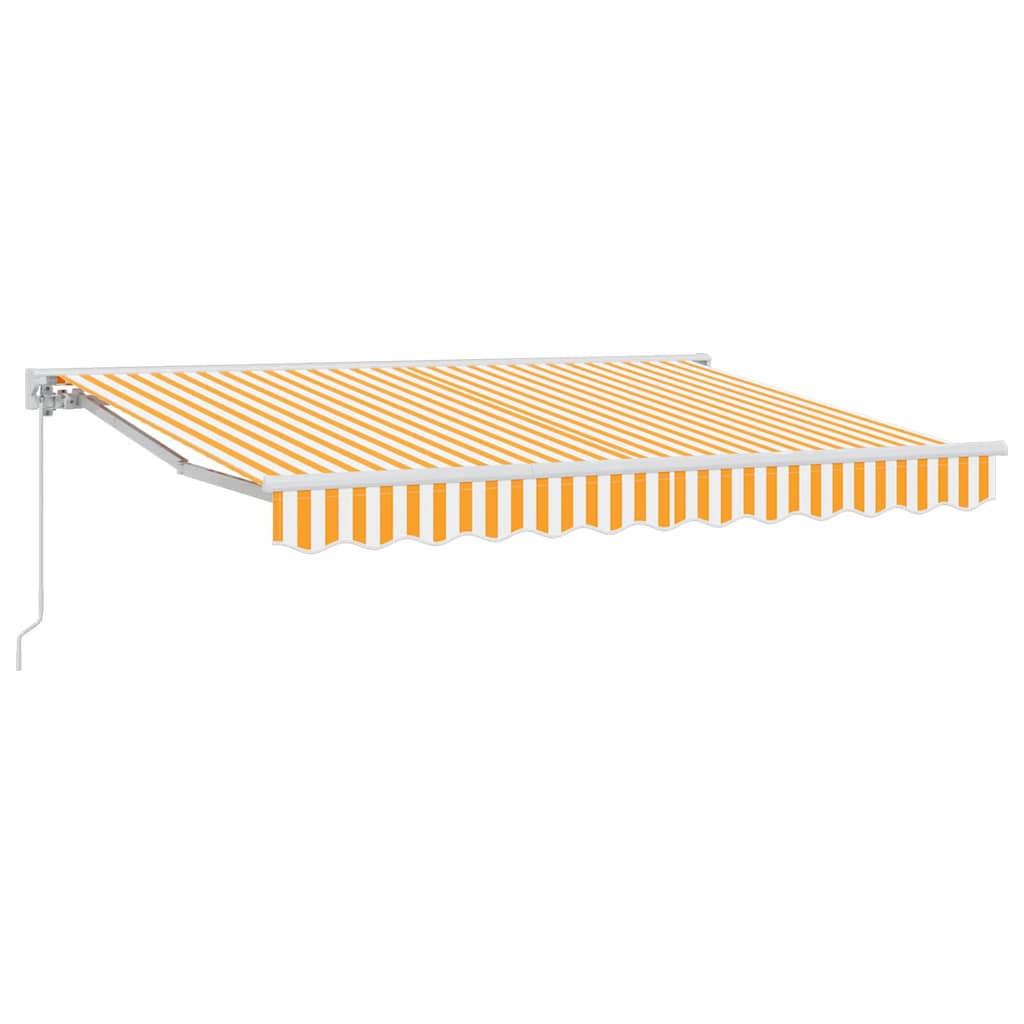 Vidaxx parasol pliable jaune et blanc 300 x 200 cm