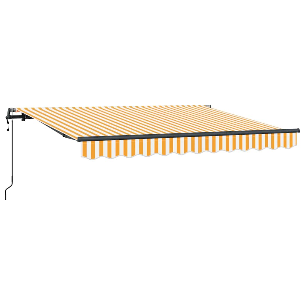 Vidaxx parasol pliable jaune 300 x 200 cm en tissu