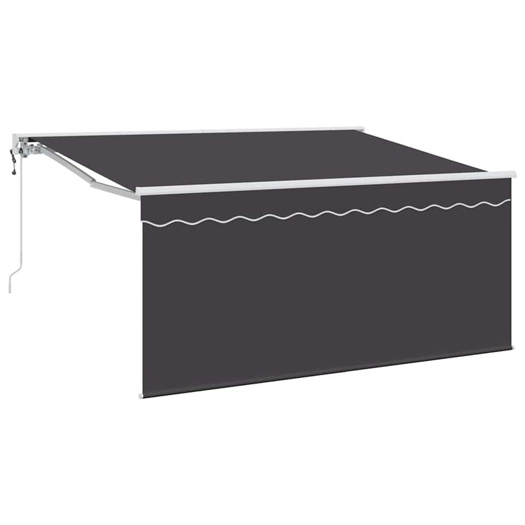 Auvent pliable Vidaxx anthracite 300 x 200 cm