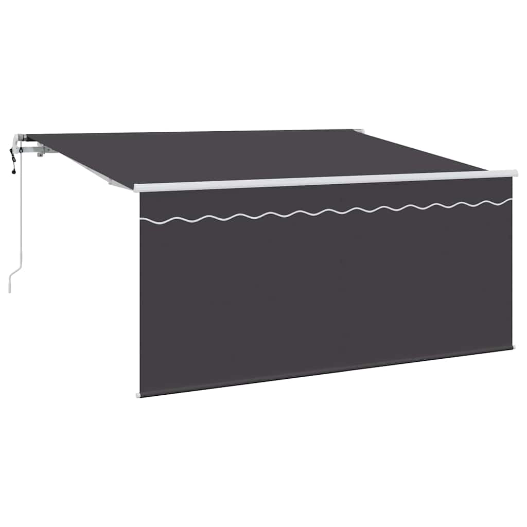 Auvent pliable Vidaxx anthracite 300 x 200 cm