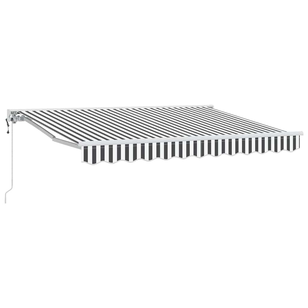 Vidaxx parasol pliable anthracite et blanc 300 x 200 cm
