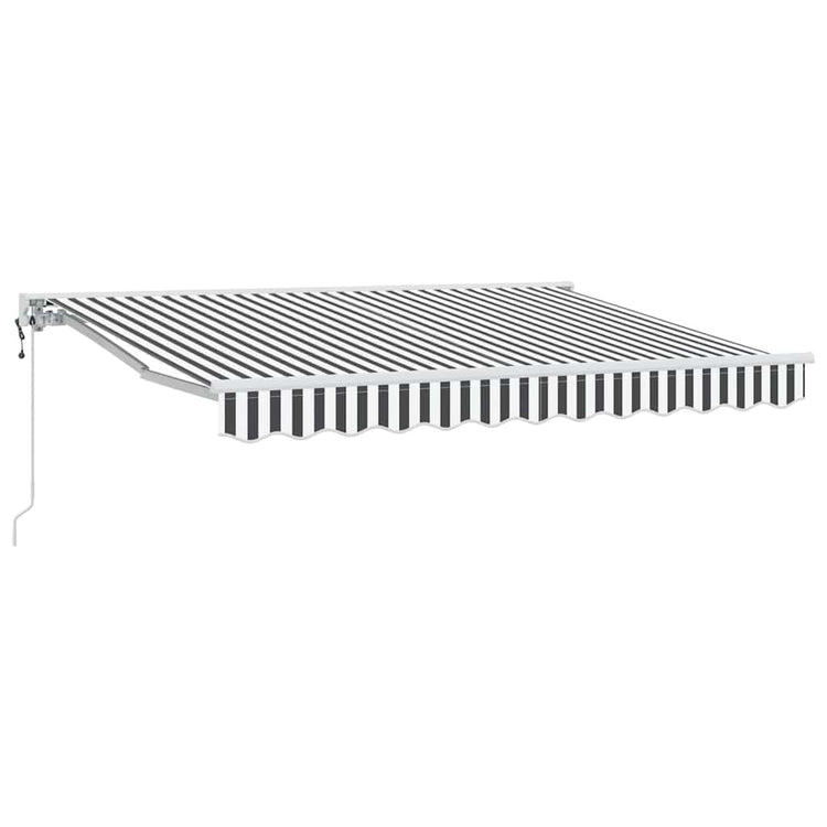 Vidaxx parasol pliable anthracite et blanc 300 x 200 cm