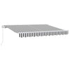 Vidaxx auvent pliable anthracite 300 x 200 cm tissu