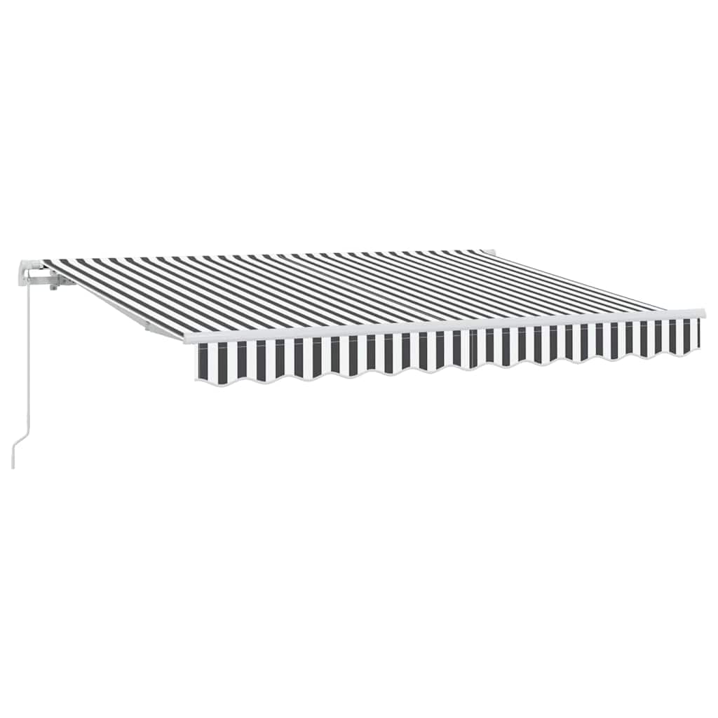 Vidaxx auvent pliable anthracite 300 x 200 cm tissu