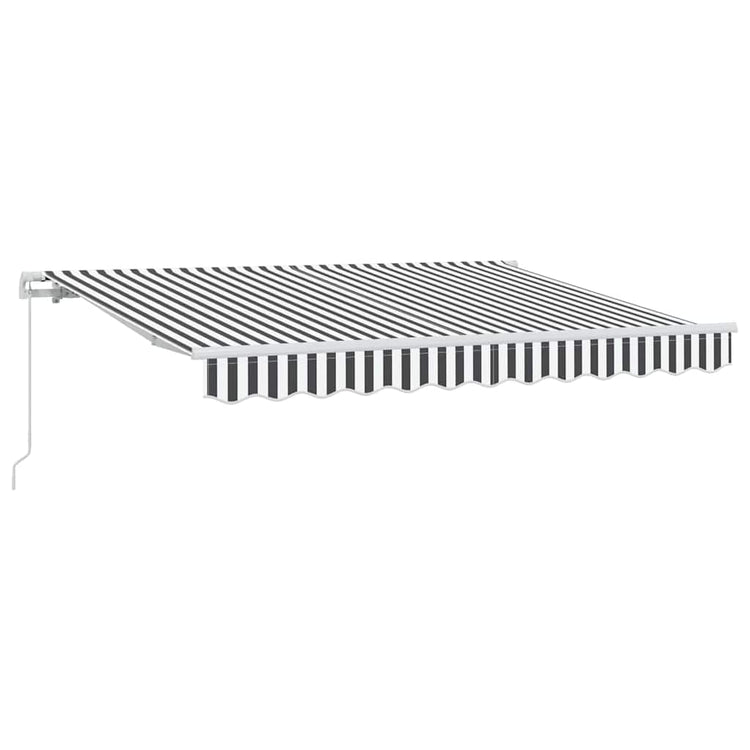 Vidaxx auvent pliable anthracite 300 x 200 cm tissu