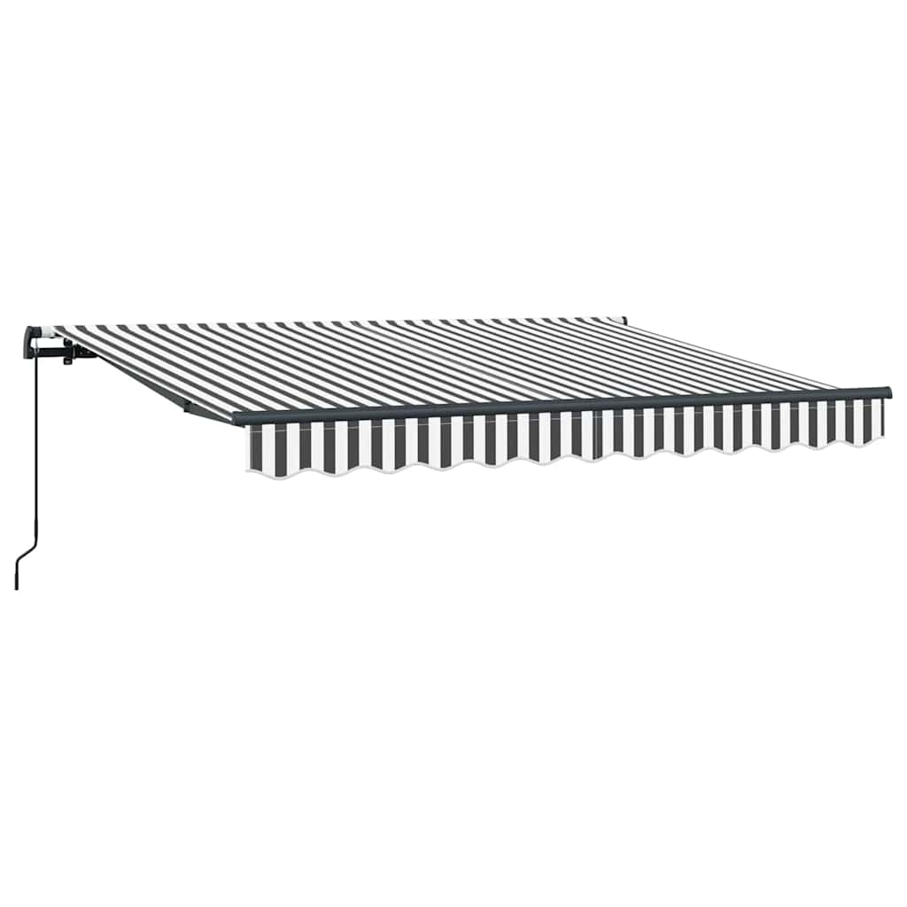 Vidaxx auvent pliable anthracite 300 x 200 cm tissu
