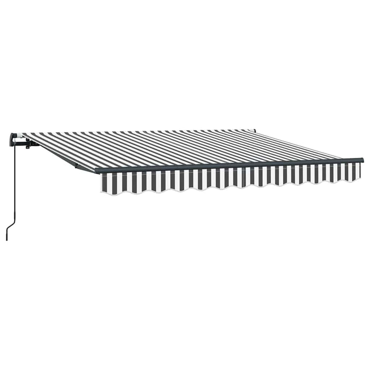 Vidaxx auvent pliable anthracite 300 x 200 cm tissu