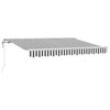 Vidaxx auvent pliable anthracite 300 x 200 cm tissu
