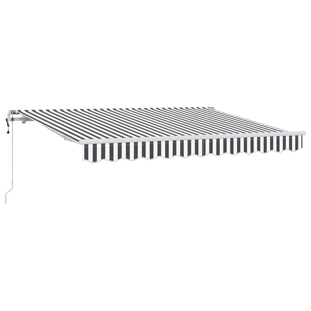 Vidaxx auvent pliable anthracite 300 x 200 cm tissu