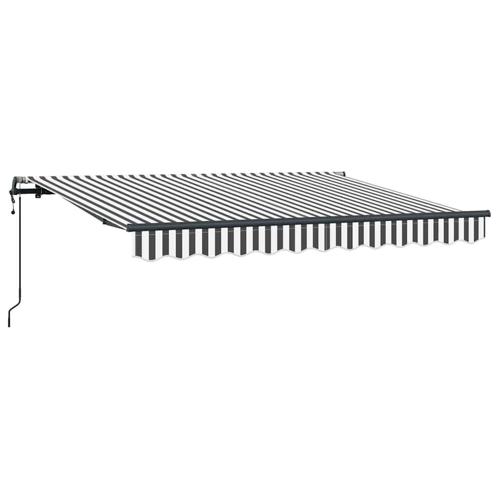 Vidaxx auvent pliable anthracite 300 x 200 cm tissu