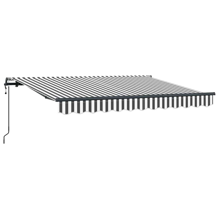 Vidaxx auvent pliable anthracite 300 x 200 cm tissu