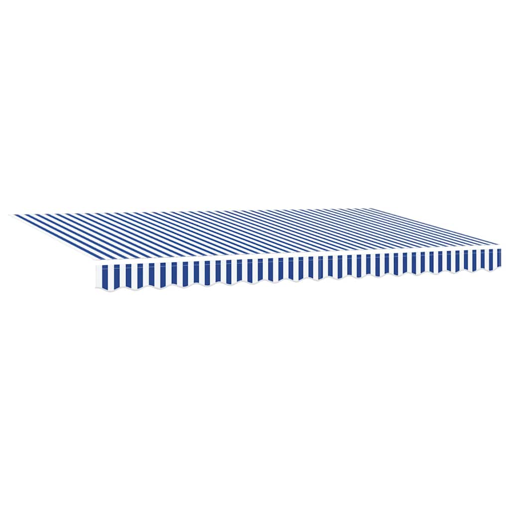 Vidaxx parasol pliable bleu 350 x 200 cm en tissu