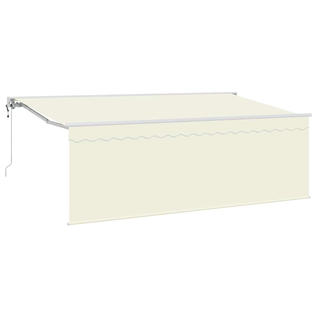 Vidaxx parasol pliable crème 350 x 200 cm
