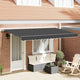Vidaxx auvent pliable anthracite 350 x 200 cm tissu