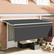 Vidaxx parasol pliable crème 350 x 200 cm