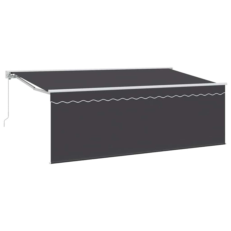 Vidaxx parasol pliable crème 350 x 200 cm