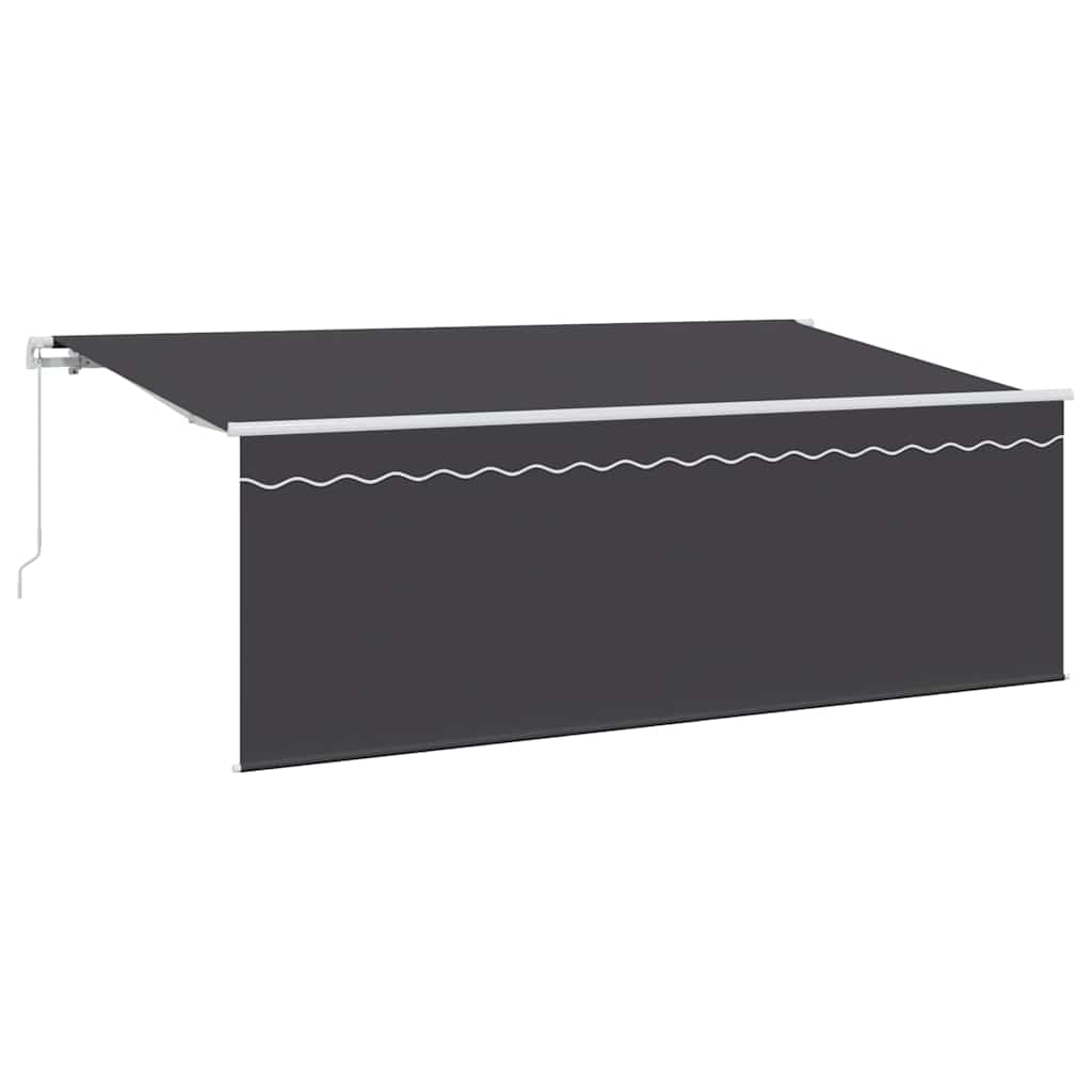 Auvent pliable Vidaxx anthracite 350 x 200 cm