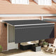 Auvent pliable Vidaxx anthracite 350 x 200 cm