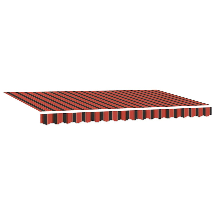 Vidaxx parasol pliable orange 350 x 200 cm en tissu