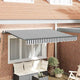 Vidaxx auvent pliable anthracite 350 x 200 cm tissu