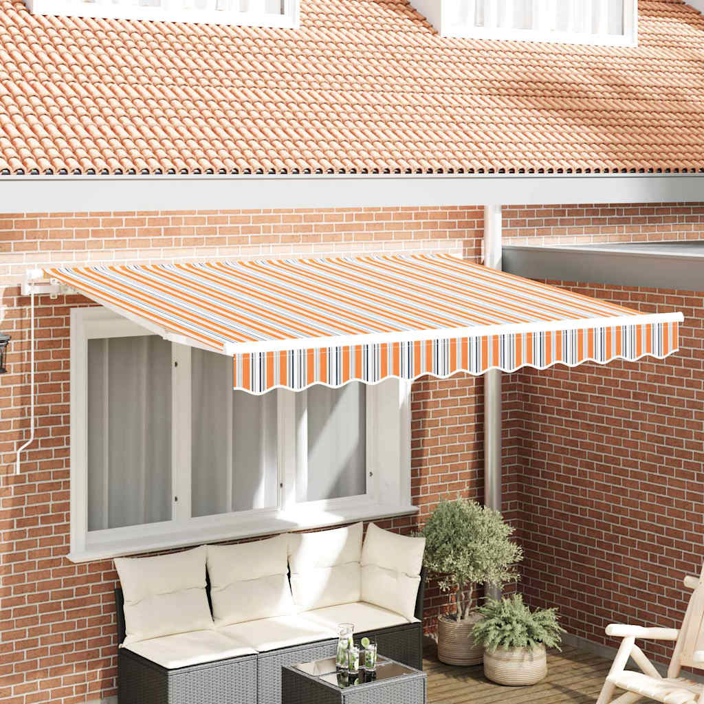 Vidaxx parasol pliant multicolore 350 x 200 cm en tissu