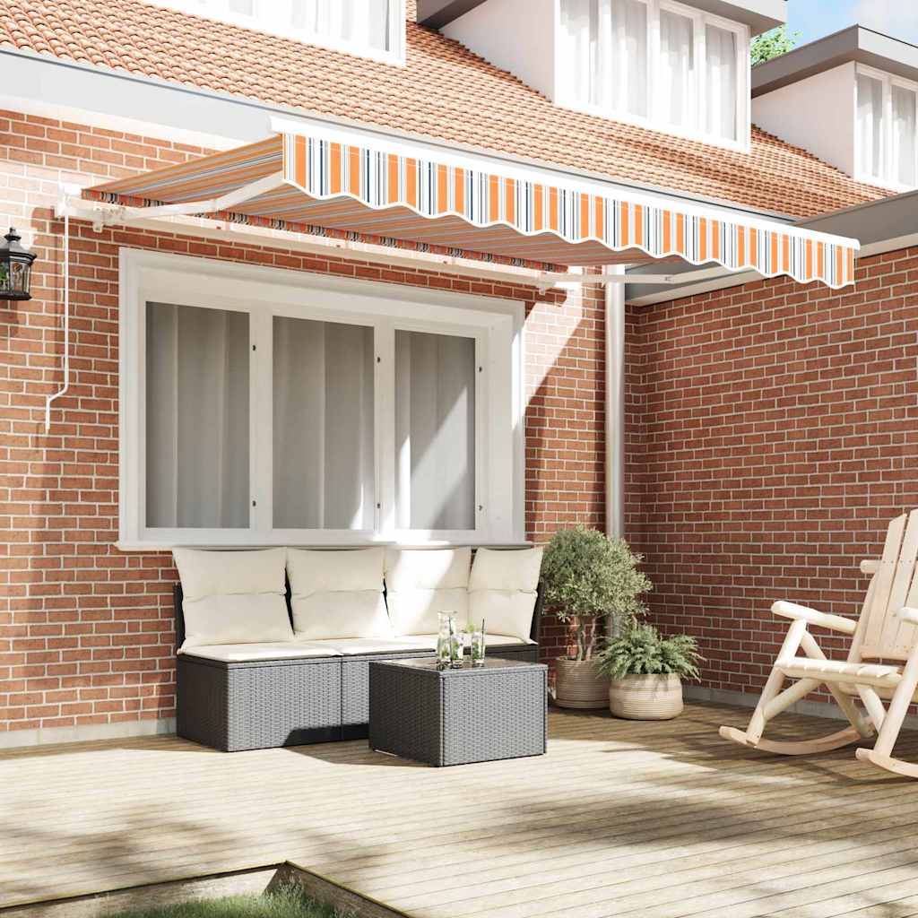 Vidaxx parasol pliant multicolore 350 x 200 cm en tissu